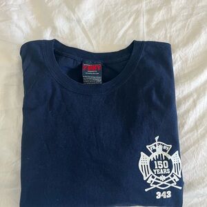 FDNY Navy Blue Short Sleeve Tee